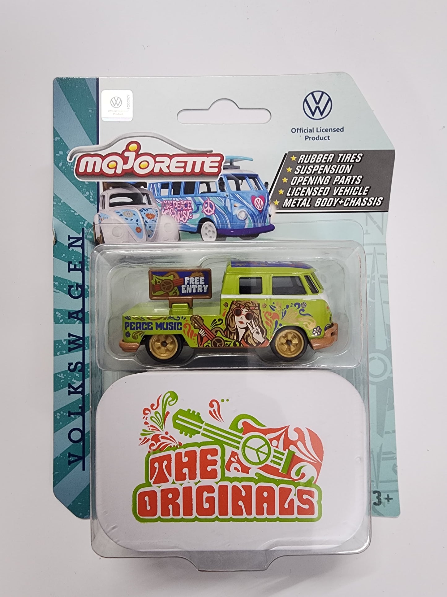 Majorette Volkswagen Originals : T1 - Green