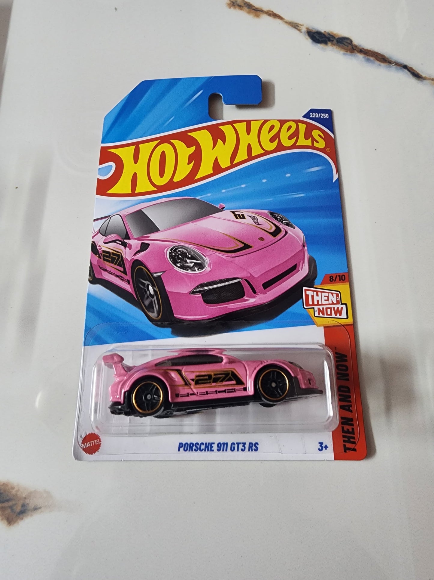 Hot Wheels 2025 L Case : Porsche 911 GT3 RS
