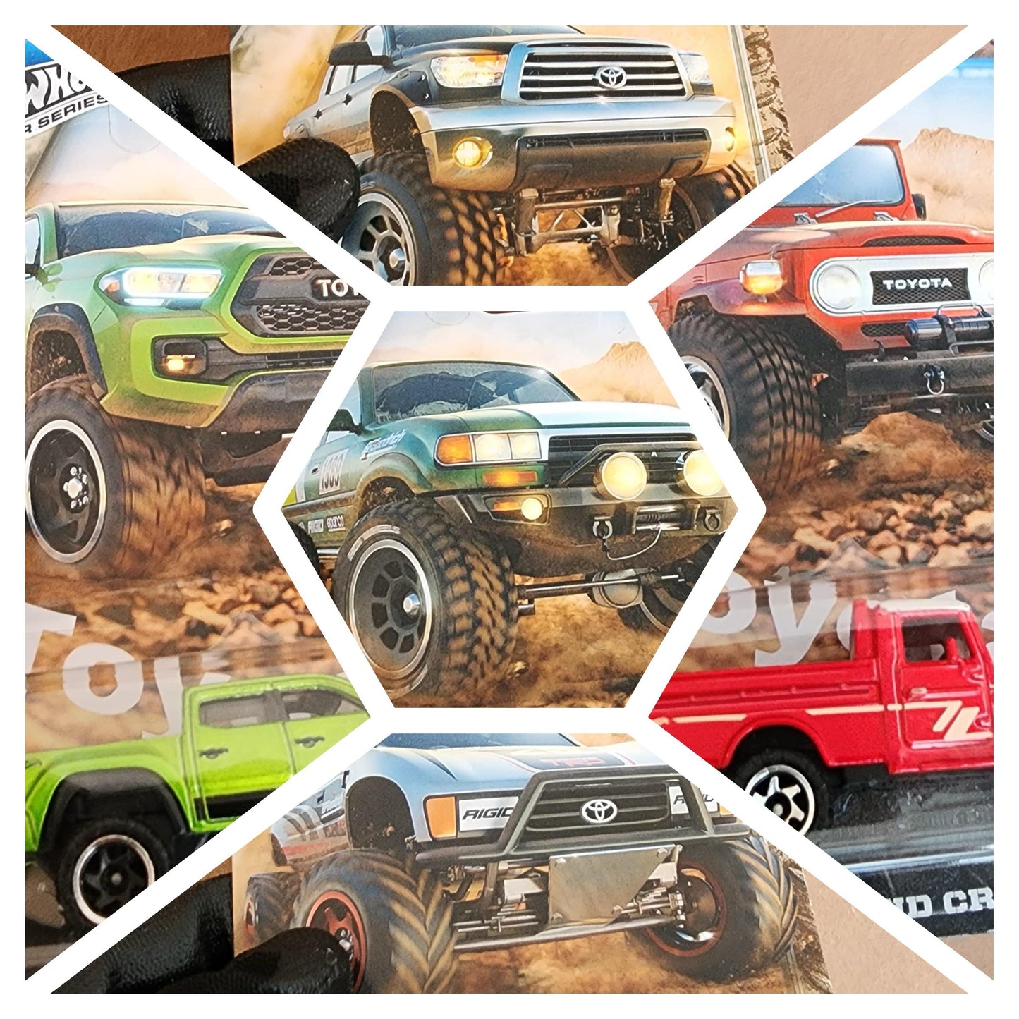 Hot Wheels Silver Series 2025: The Complete Toyota Truck Collection - Set of 5!