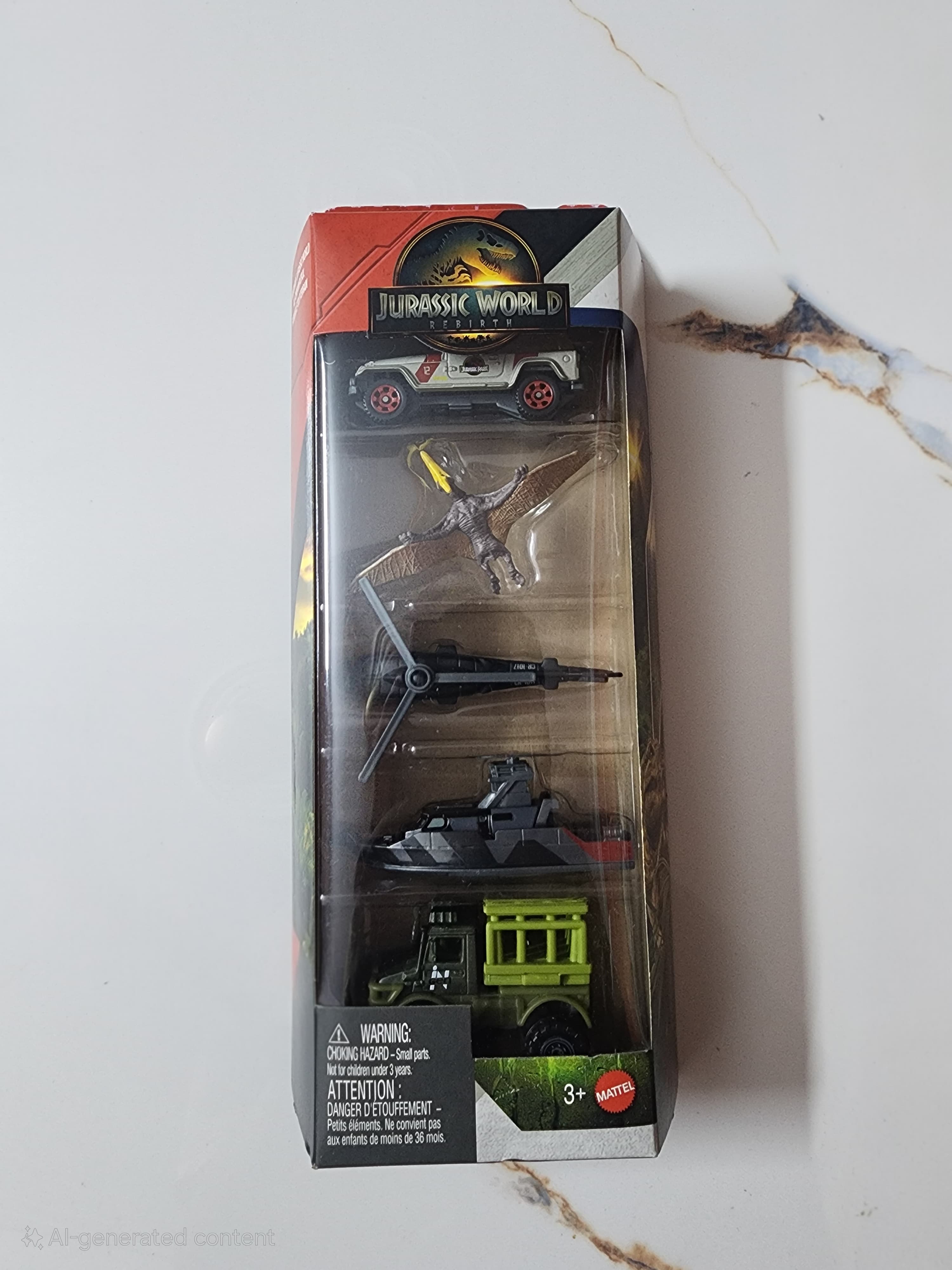 Matchbox Jurassic World: Rebirth 5-Pack
