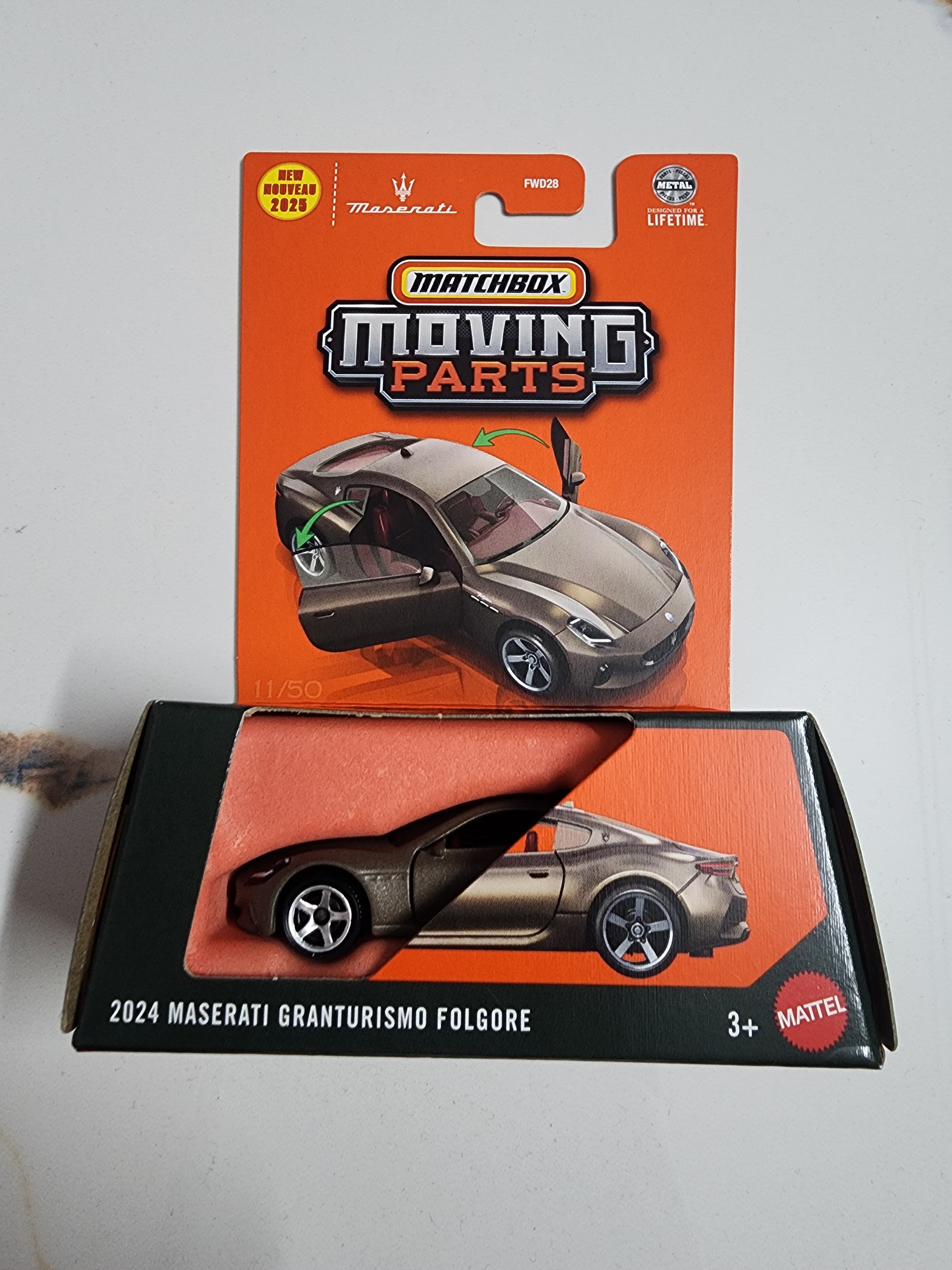 Matchbox Moving Parts : 2024 Maserati Granturismo Folgore