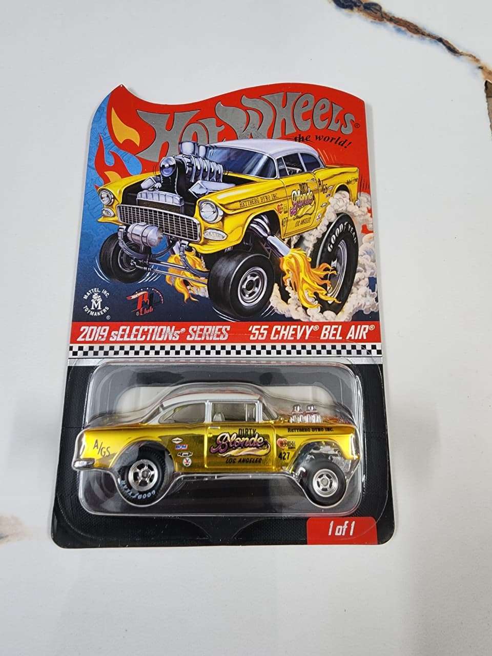 ミニカー HotWheels 55Chevy Bel Air RLC Hot Wheels RLC : 2019 selections Series - 55 Chevy Bel Air (With