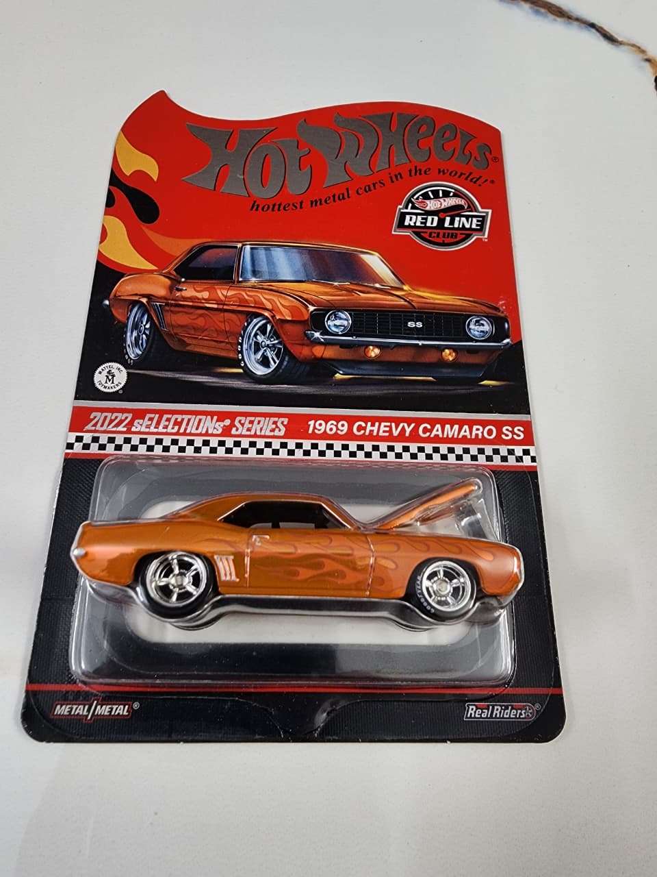 Hot Wheels RLC : 2022 selections Series - 1969 Chevy Camaro SS