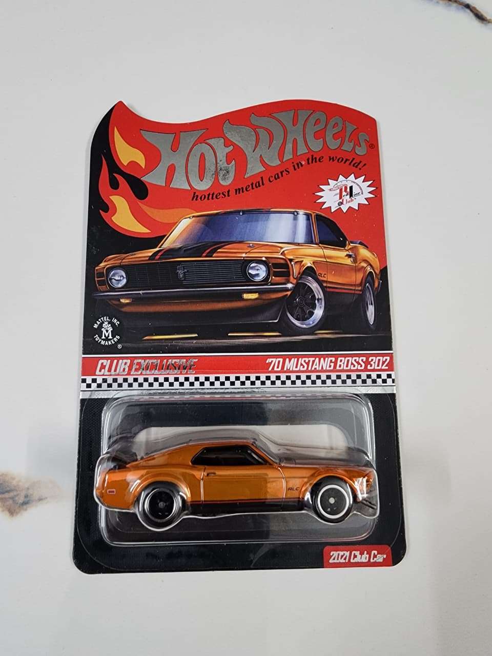 Hot Wheels RLC : Club Exclusive - 70 Mustang Boss 302 (With Free