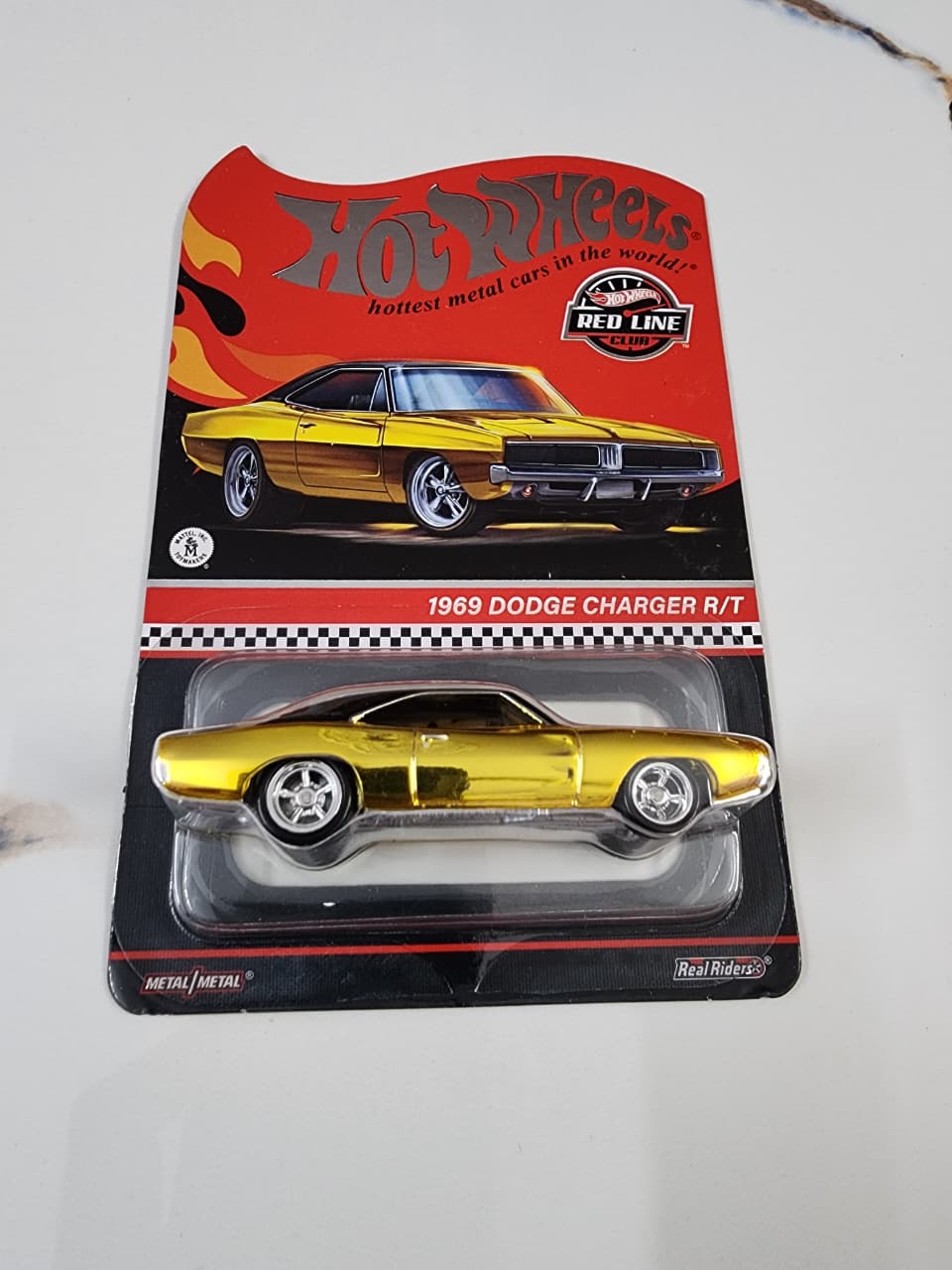 Hot Wheels RLC : 1969 Dodge Charger R/T (With Free Card Protector)
