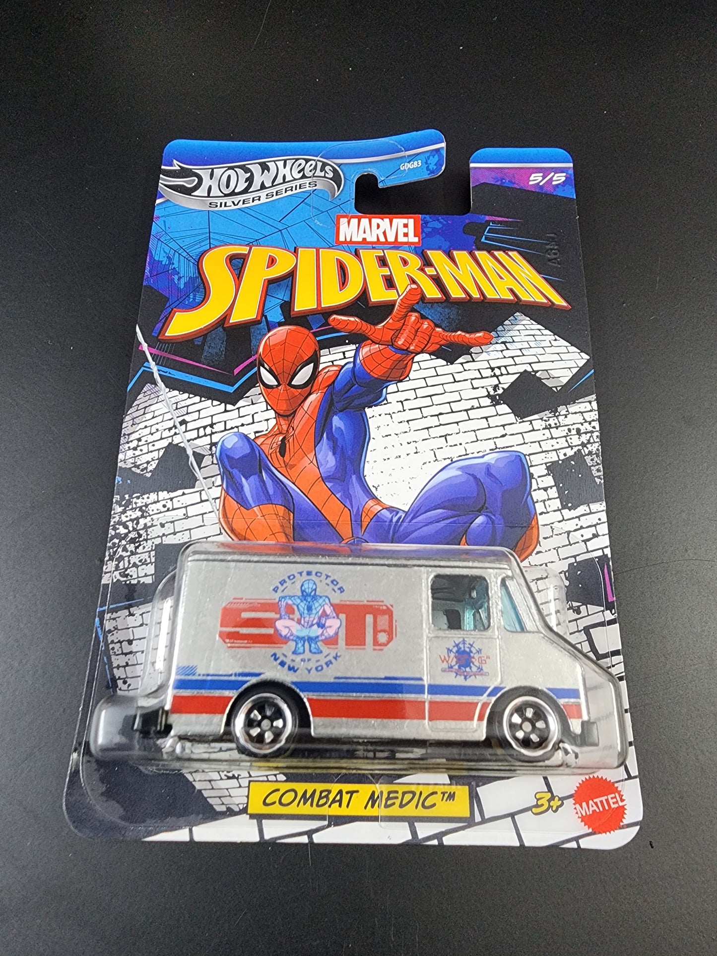 Hot Wheels Silver Series 2026 Spider-Man Entertainment Set