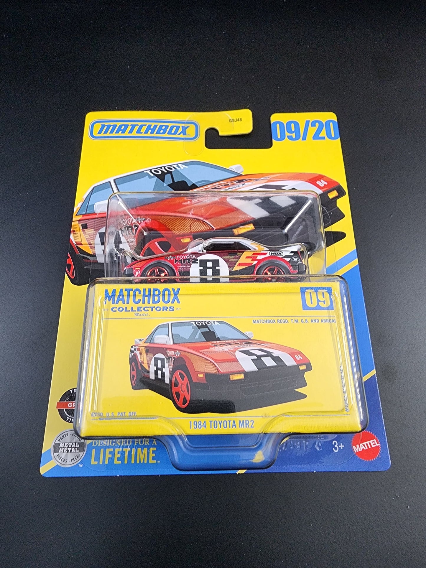 Matchbox Collectors: 1984 Toyota MR2(09/20)
