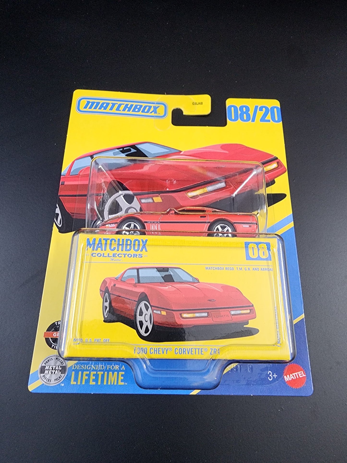 Matchbox Collectors: 1990 Chevy Corvette ZR1 (08/20)