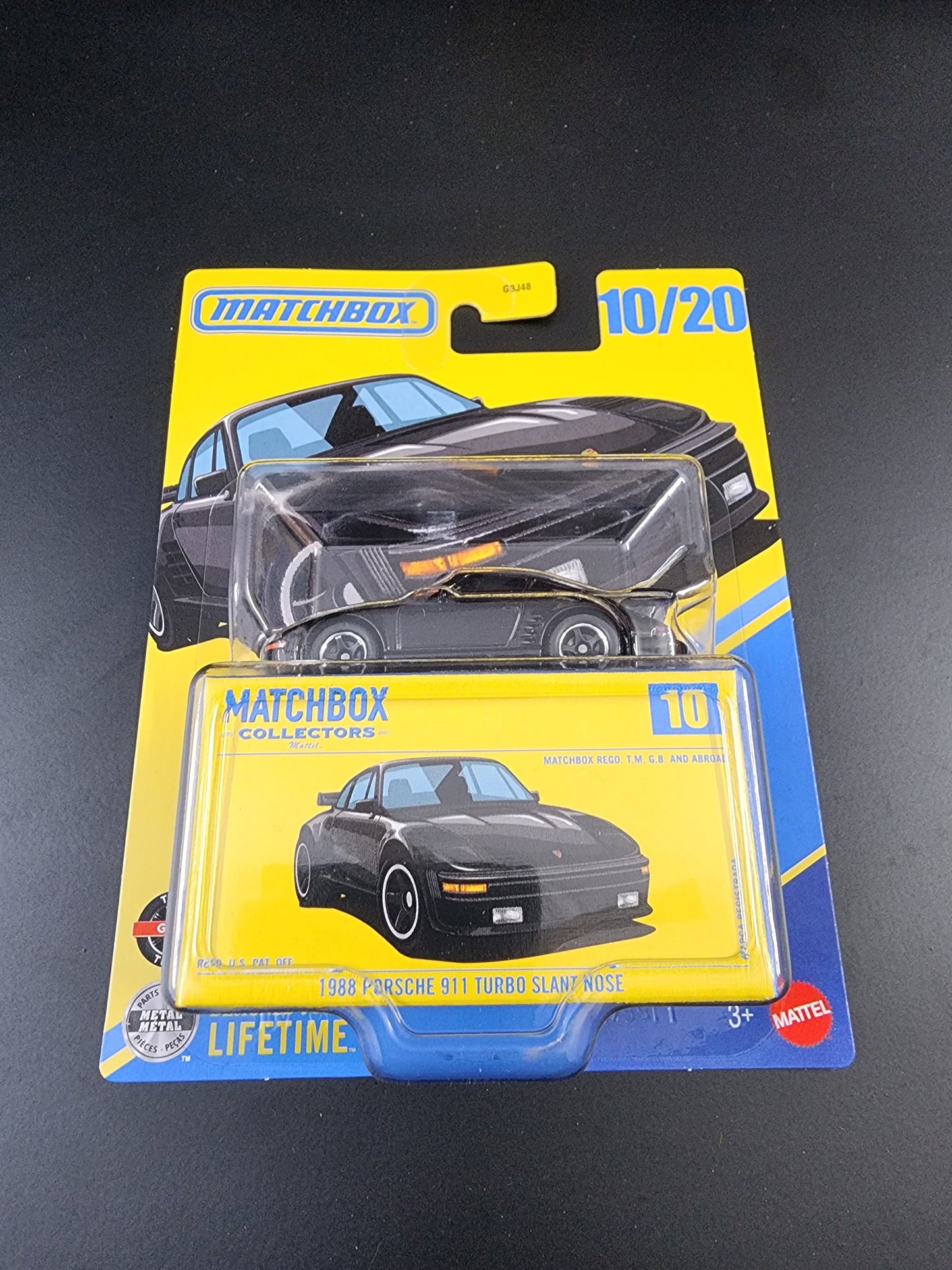 Matchbox Collectors: 1988 Porsche 911 Turbo Slant Nose(10/20)