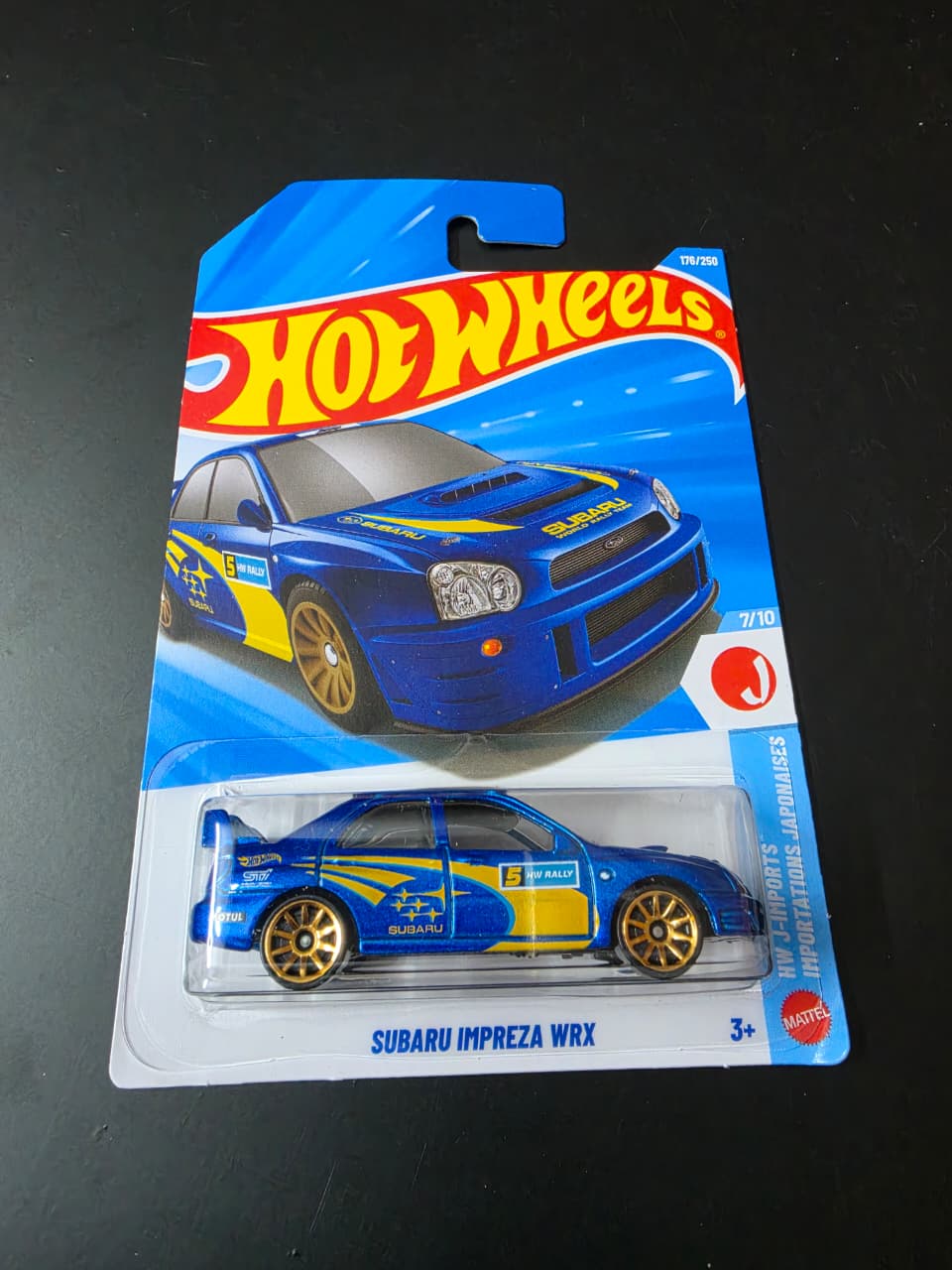 Hot Wheels Mainline J Case 2026 : Subaru Impreza WRX (Non STH