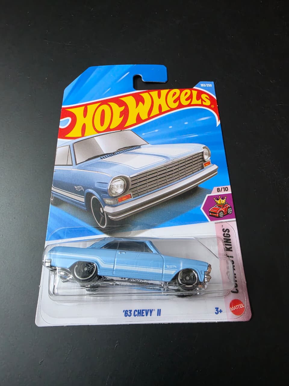 Hot Wheels Mainline J Case 2026 : 63 Chevy II – Zoomsters India