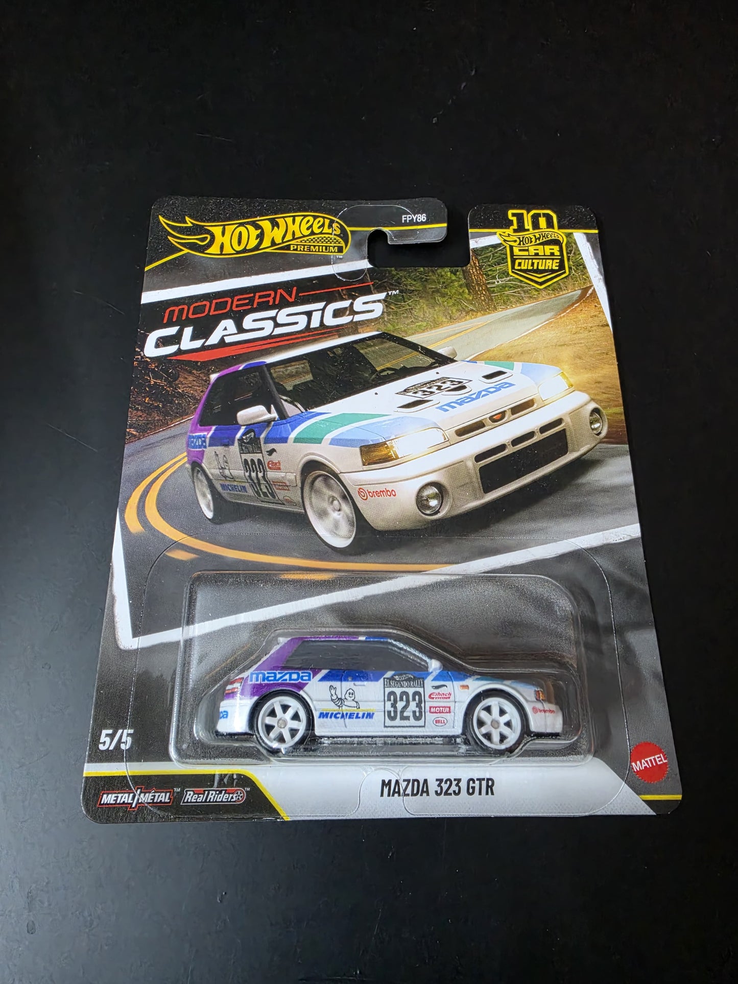 Hot Wheels Premium Mazda 323 GTR Modern Classics ( Imported )