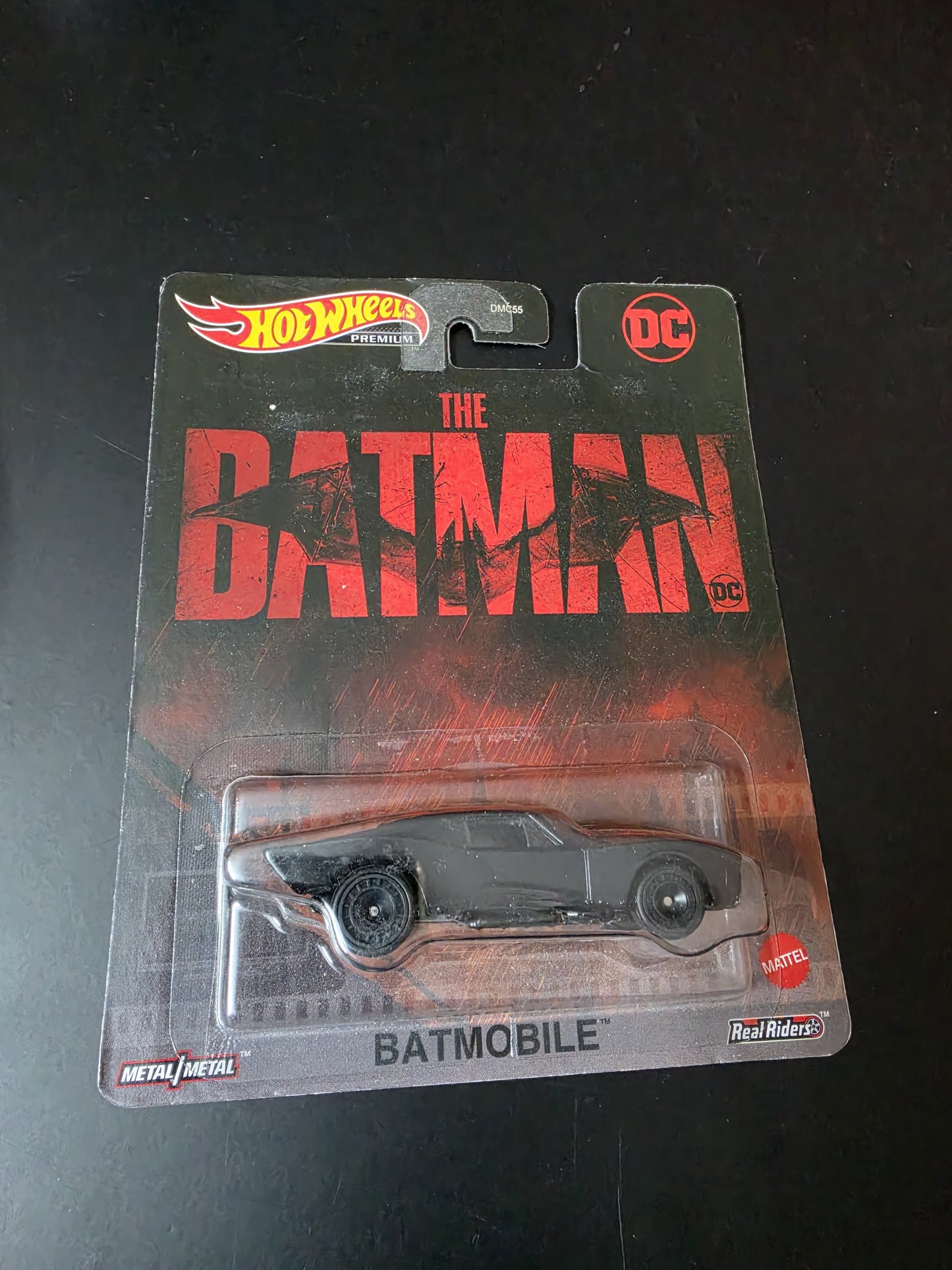 Hot Wheels Premium The Batman Batmobile DC Series | Imported Diecast (Semi-Mint 8/10)