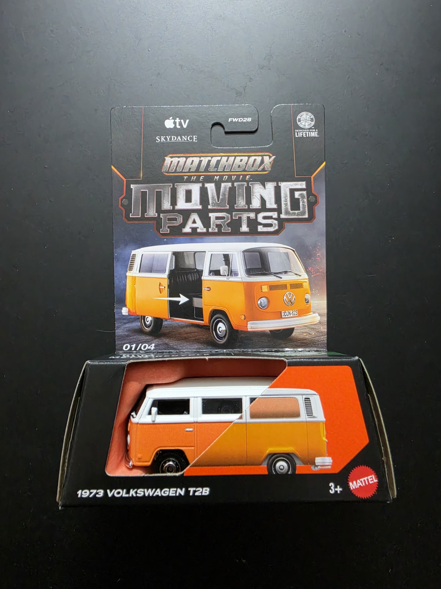 Matchbox Moving Parts 2026 : 1973 Volkswagen T2B