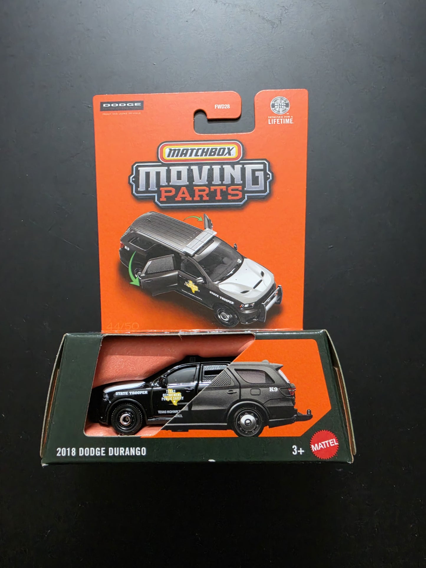 Matchbox Moving Parts 2026 : 2018 Dodge Durango