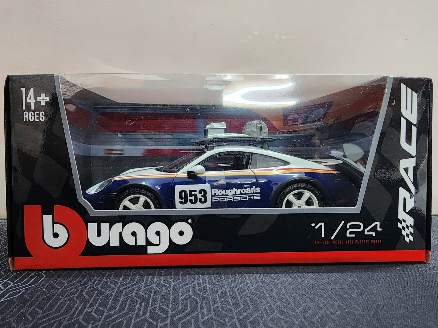 Bburago : Porsche 911 Rally Dakar - 1:24