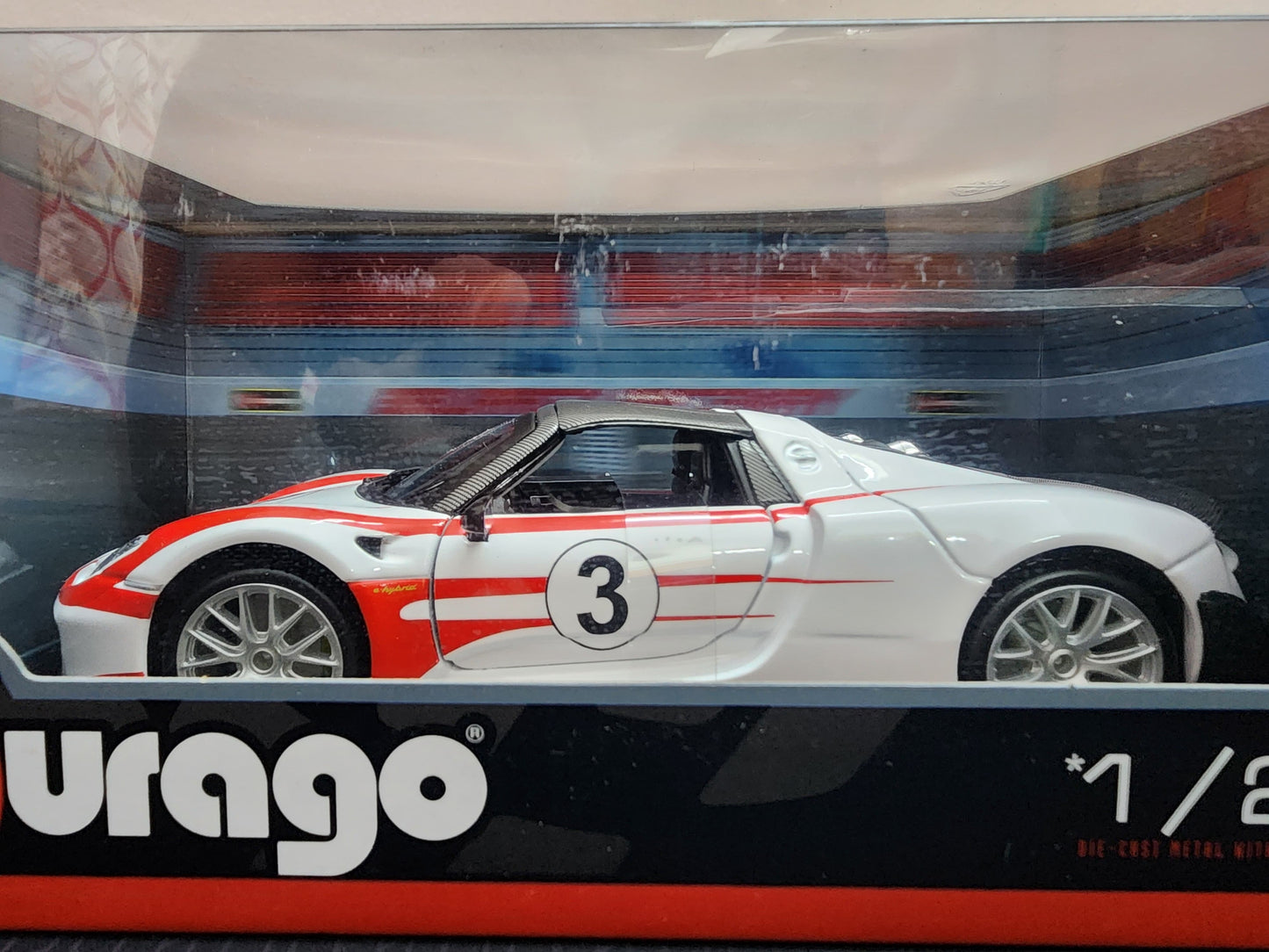 Bburago : Porsche 918 Weissach - 1:24