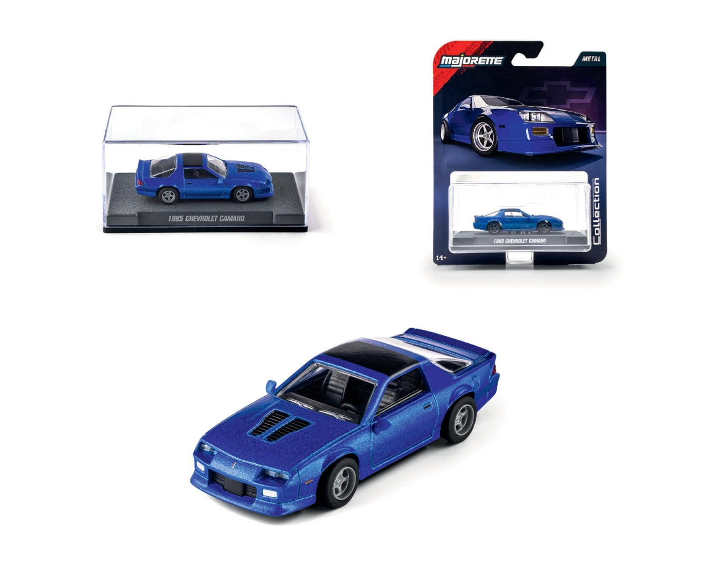 Majorette Collection Edition Combo set : 1975 Porsche 930 Turbo & 1985 Chevrolet Camaro
