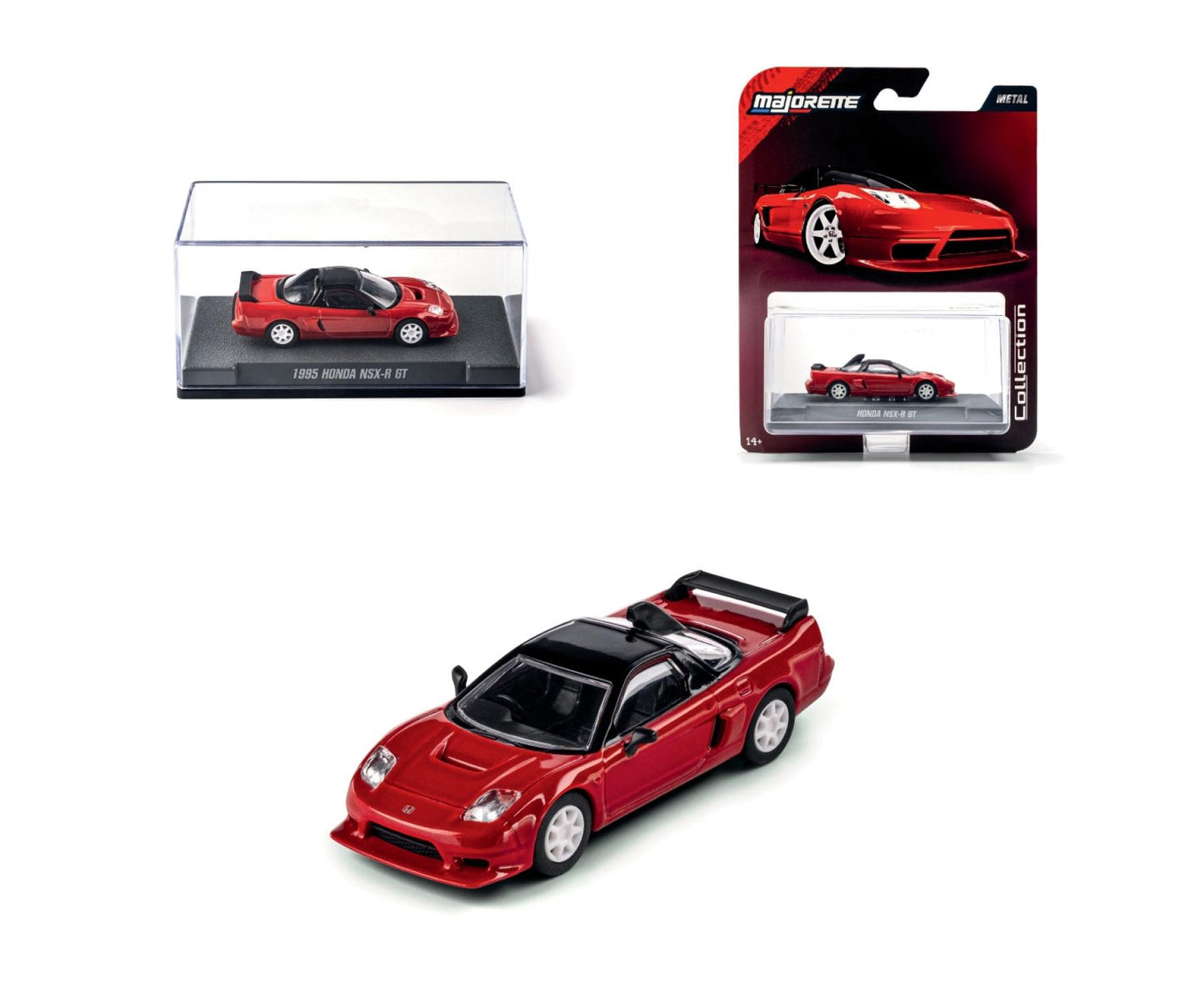 Majorette Collection Edition Combo set : 1955 Chevrolet Bel Air & 1995 Honda NSX-R GT