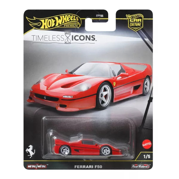 Hot Wheels Premium Car Culture Timeless Icons : Ferrari F50