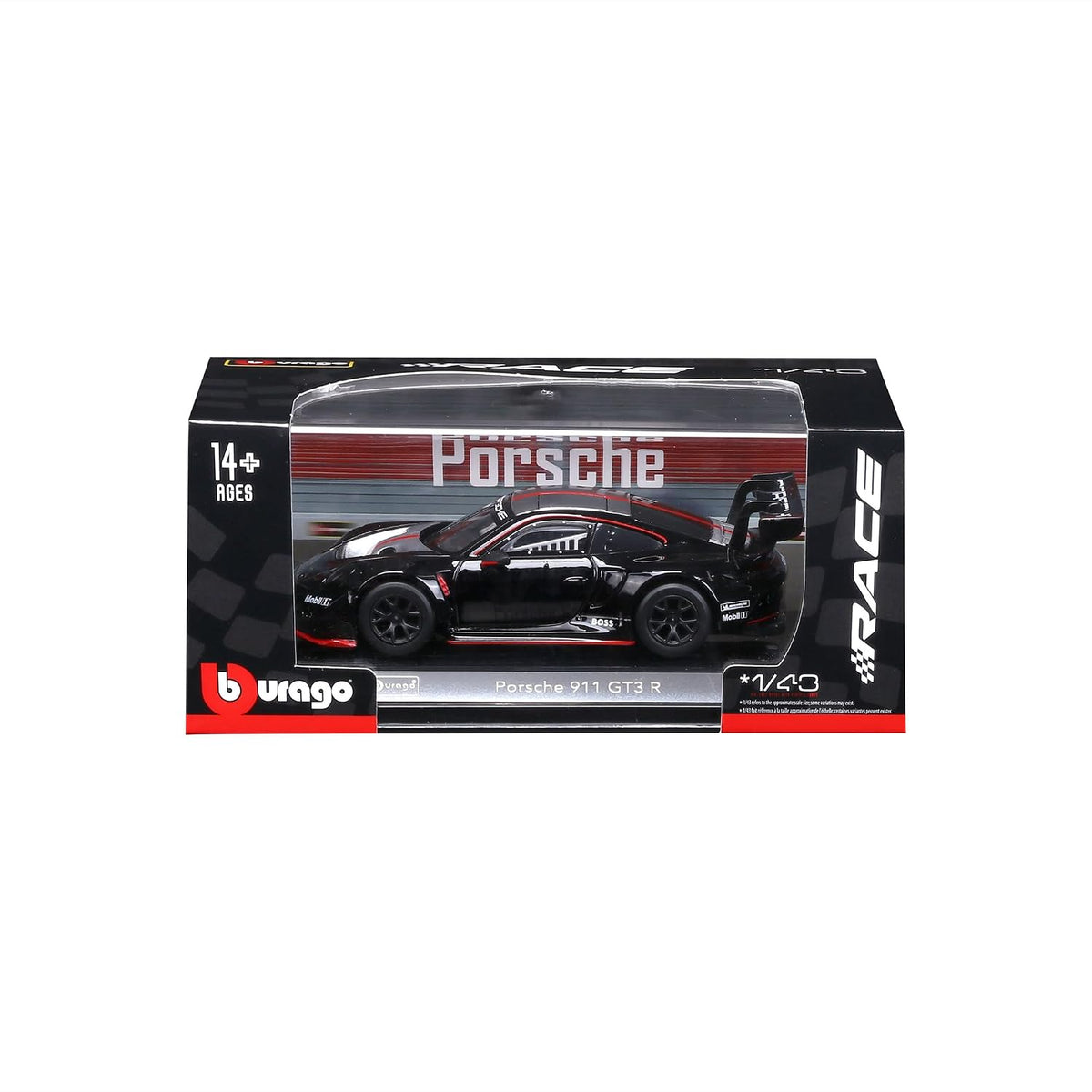 Bburago 1:43 Scale Model : Porsche 911 GT3 R