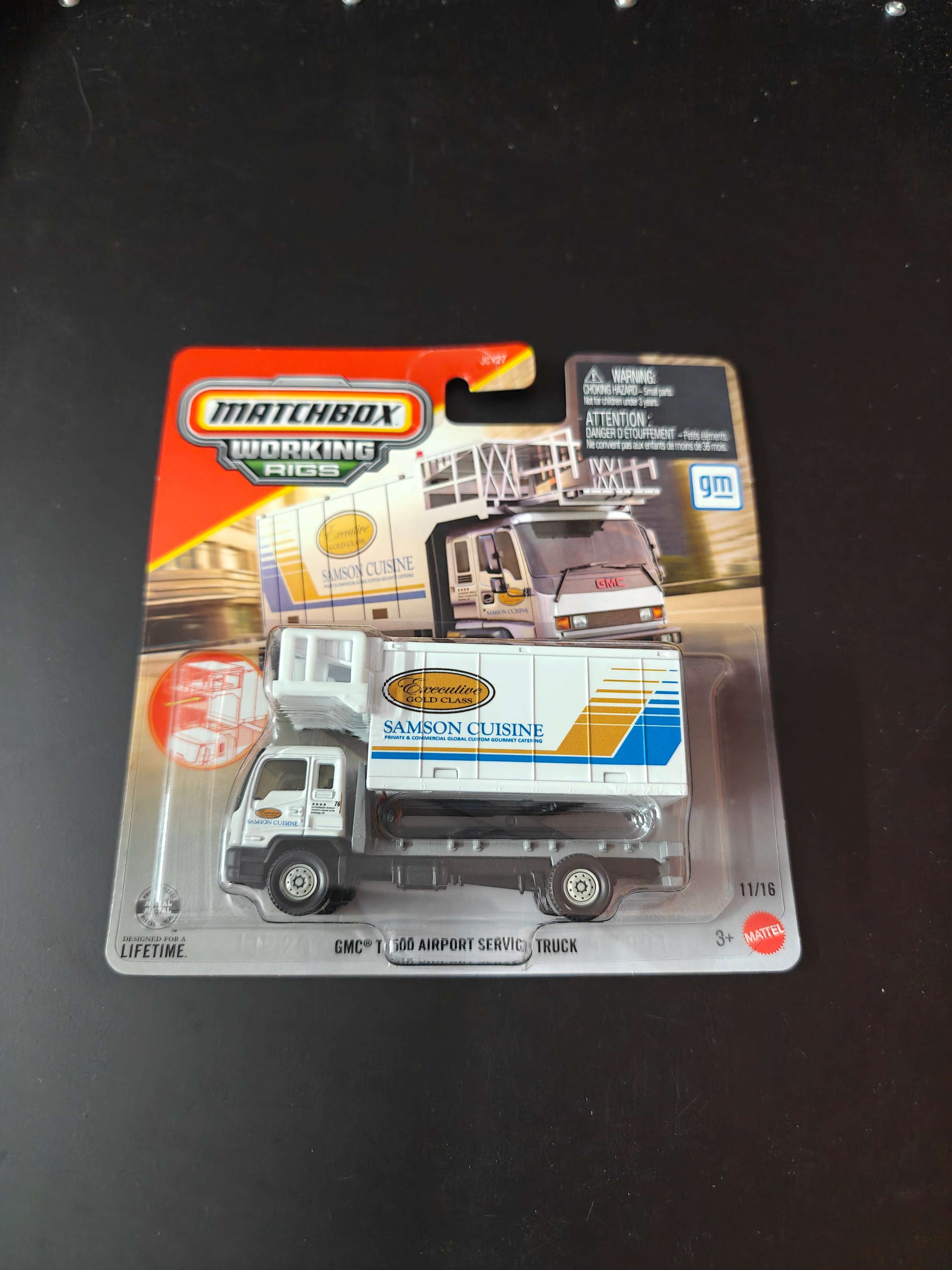 Matchbox Working Rigs 2026 : GMC T8500 Airport Service Truck