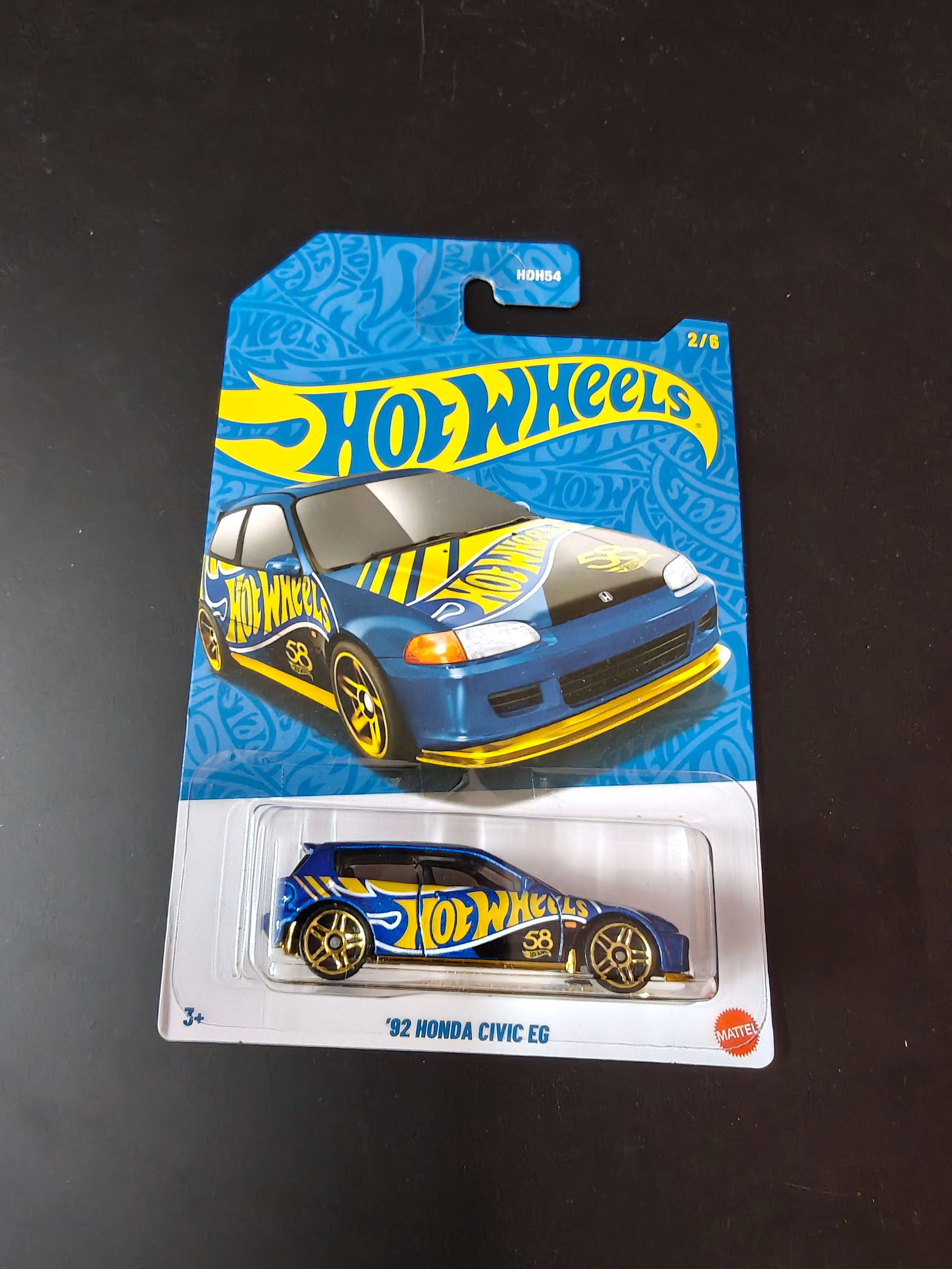Hot Wheels 58th Year : 92 Honda Civic EG – Zoomsters India