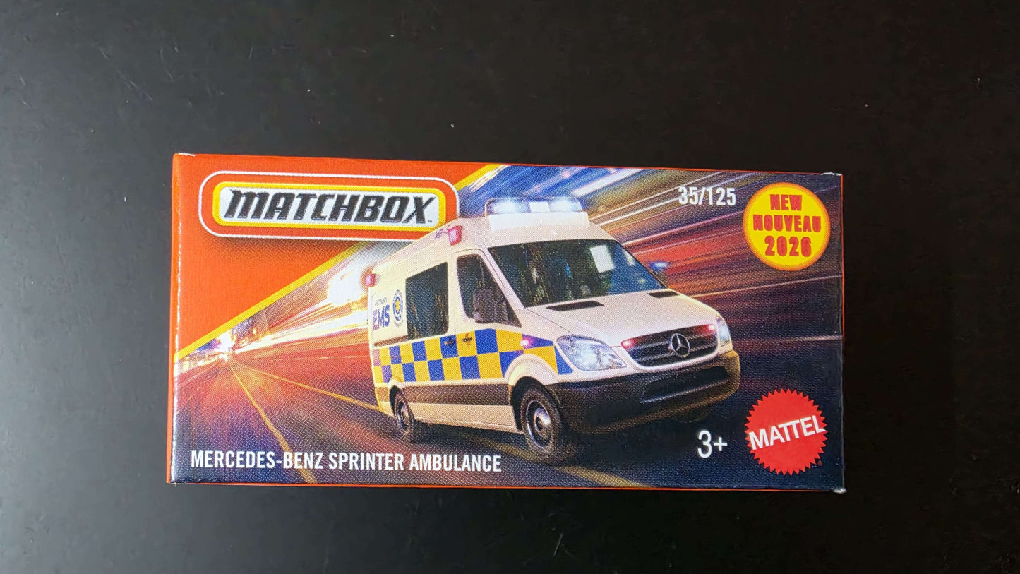 Matchbox: Mercedes-Benz Sprinter Ambulance