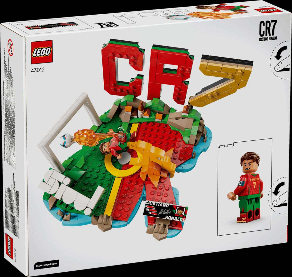 Lego Cristiano Ronaldo- Football Highlights 43012 - Zoomsters India