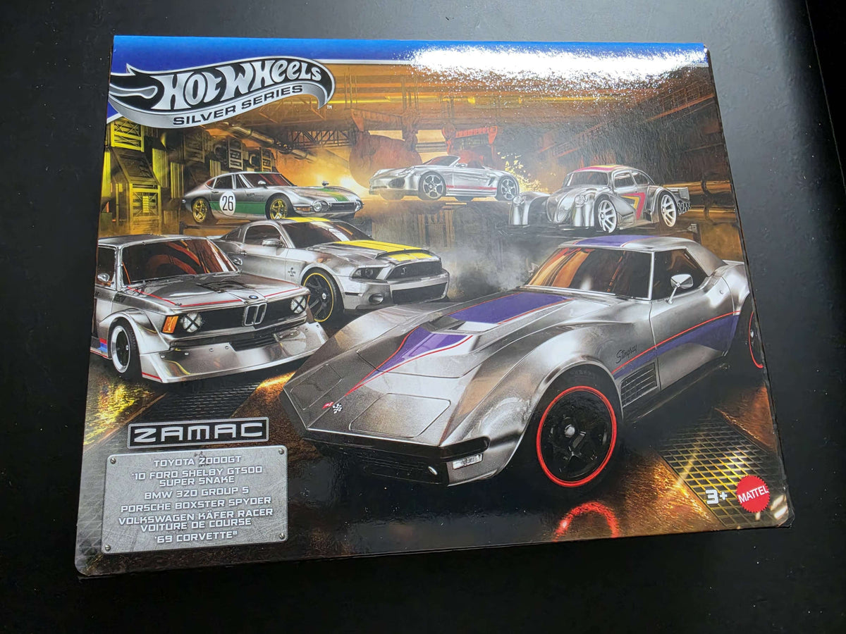 Hot Wheels Silver Series ZAMAC BOX SET 2026