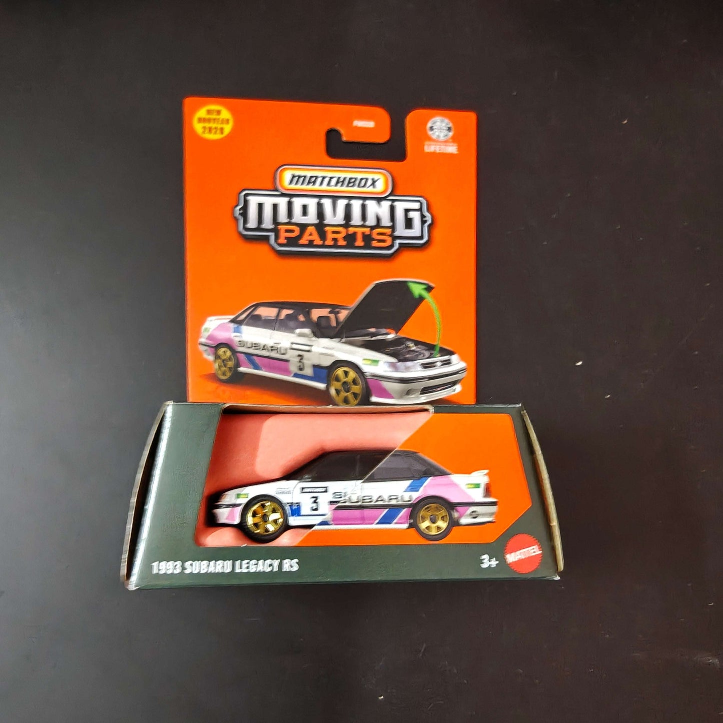 Matchbox Moving Parts 2026 : 1993 Subaru Legacy RS
