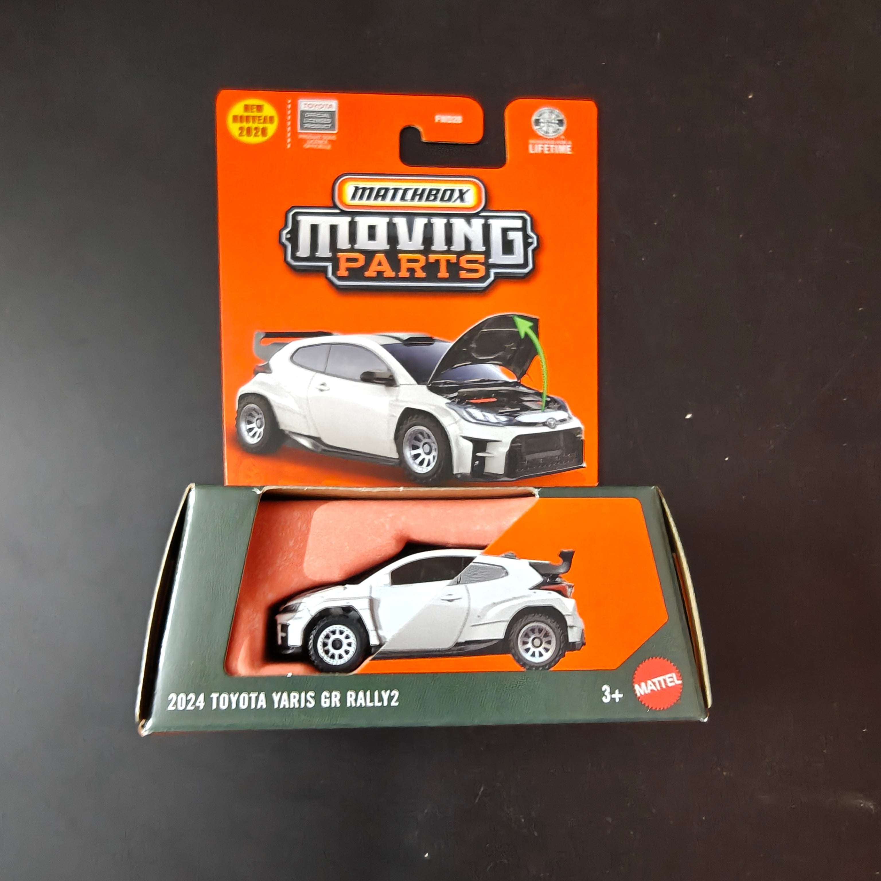 Matchbox Moving Parts 2026 : 2024 Toyota Yaris GR Rally2