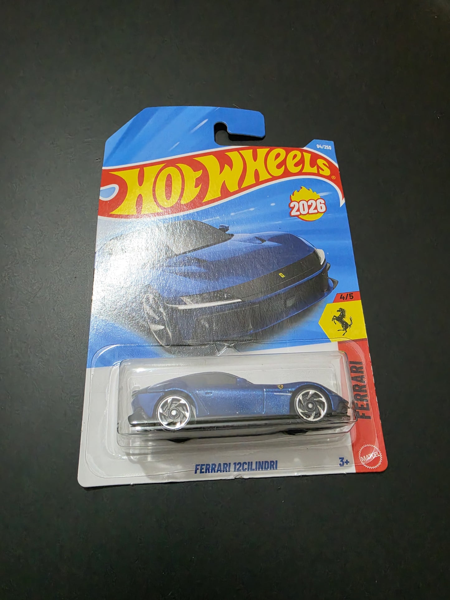 Hot Wheels Mainline N Case 2026 : Ferrari 12Cilindri
