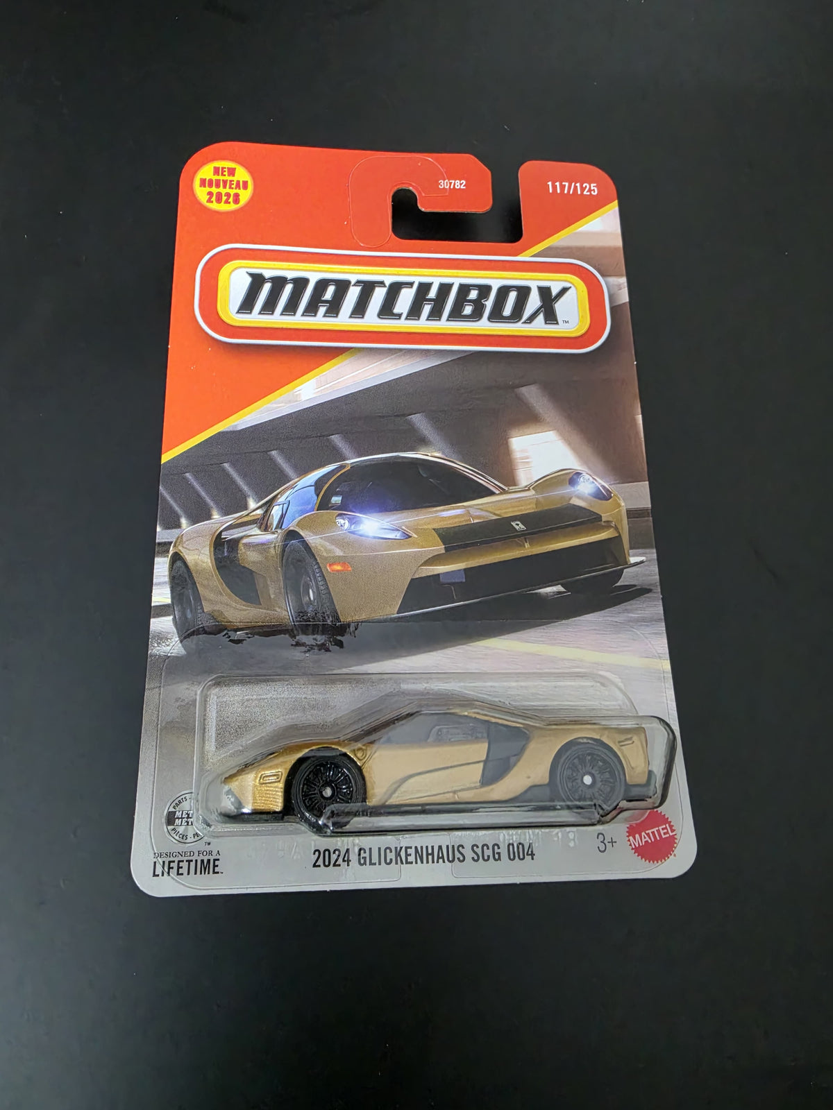 Matchbox Blister 2026: 2024 Glickenhaus SCG 004