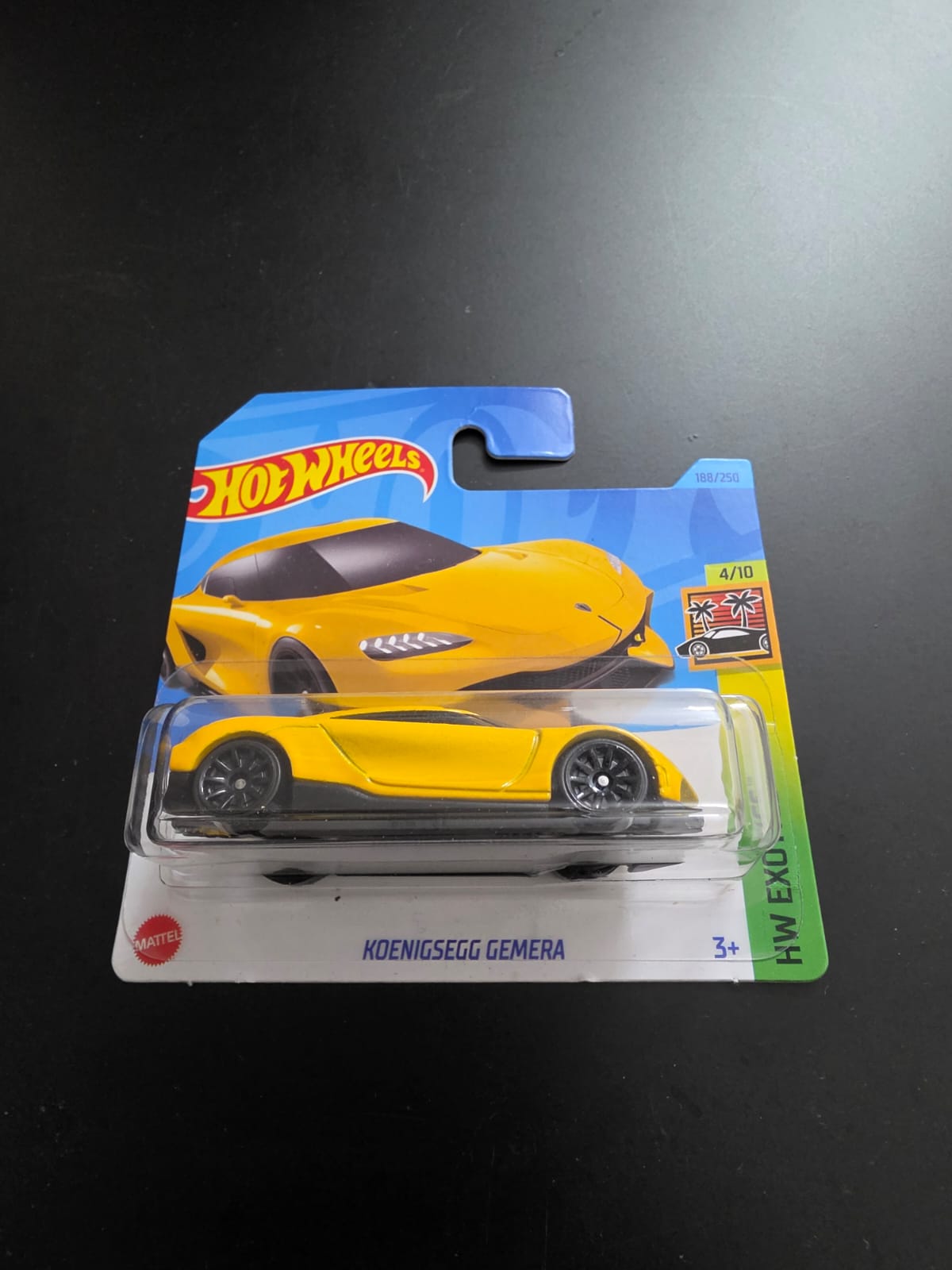 Hot Wheels Mainline Short Card : Koenigsegg Gemera (Imported)
