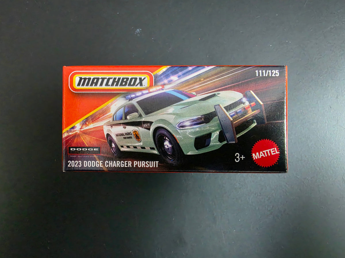 Matchbox Mainline Box edition 2026 : 2023 Dodge Charger Pursuit