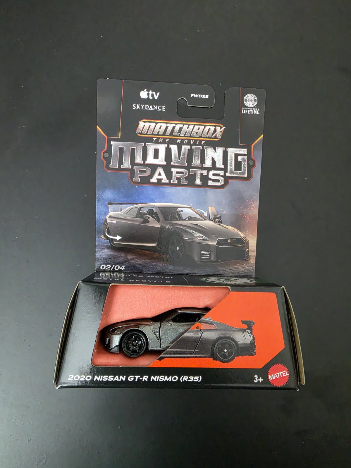 Matchbox Moving Parts The Movie 2026 : 2020 Nissan GT-R Nismo (R35)
