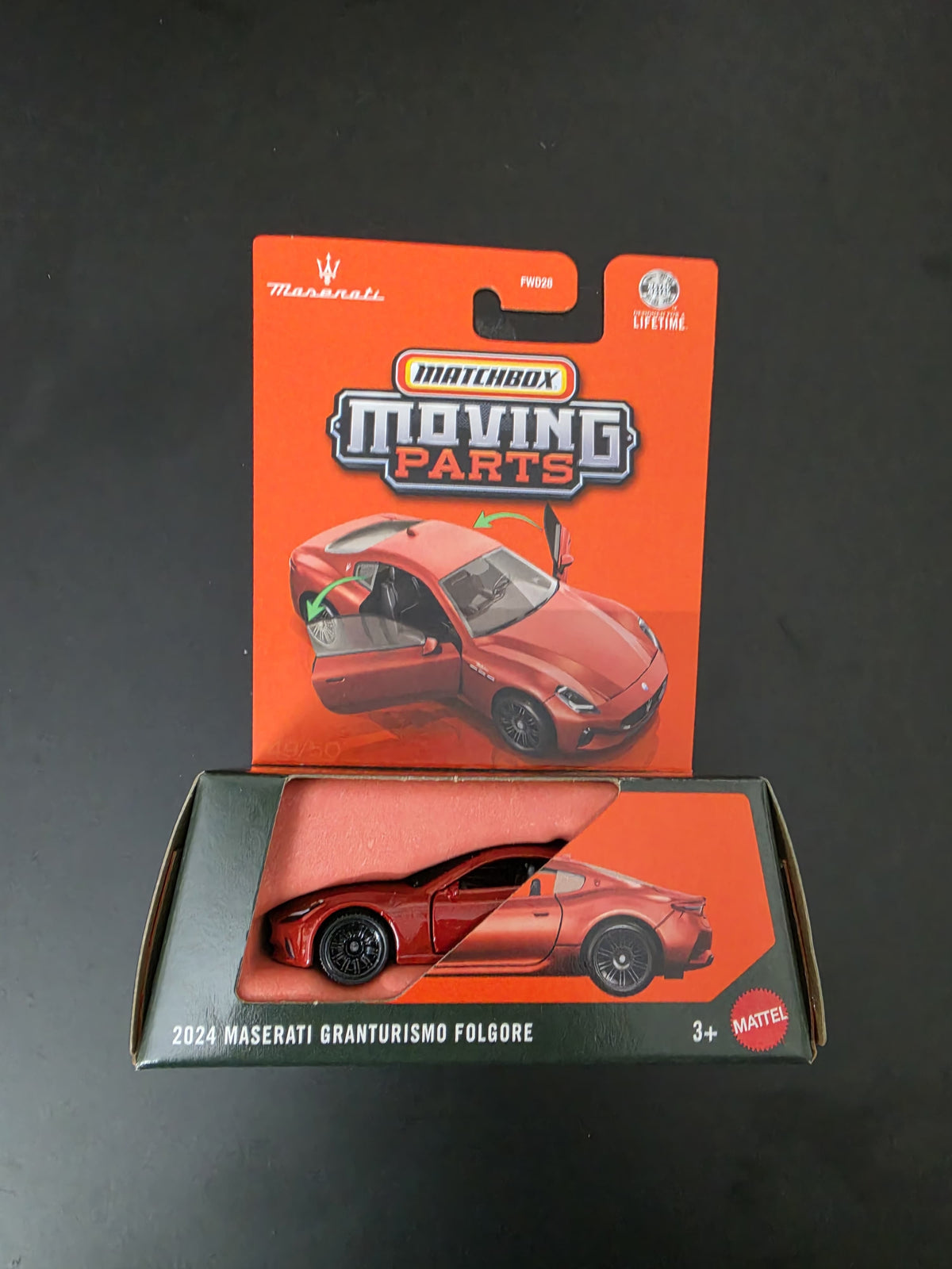 Matchbox Moving Parts 2026 : 2024 Maserati Granturismo Folgore