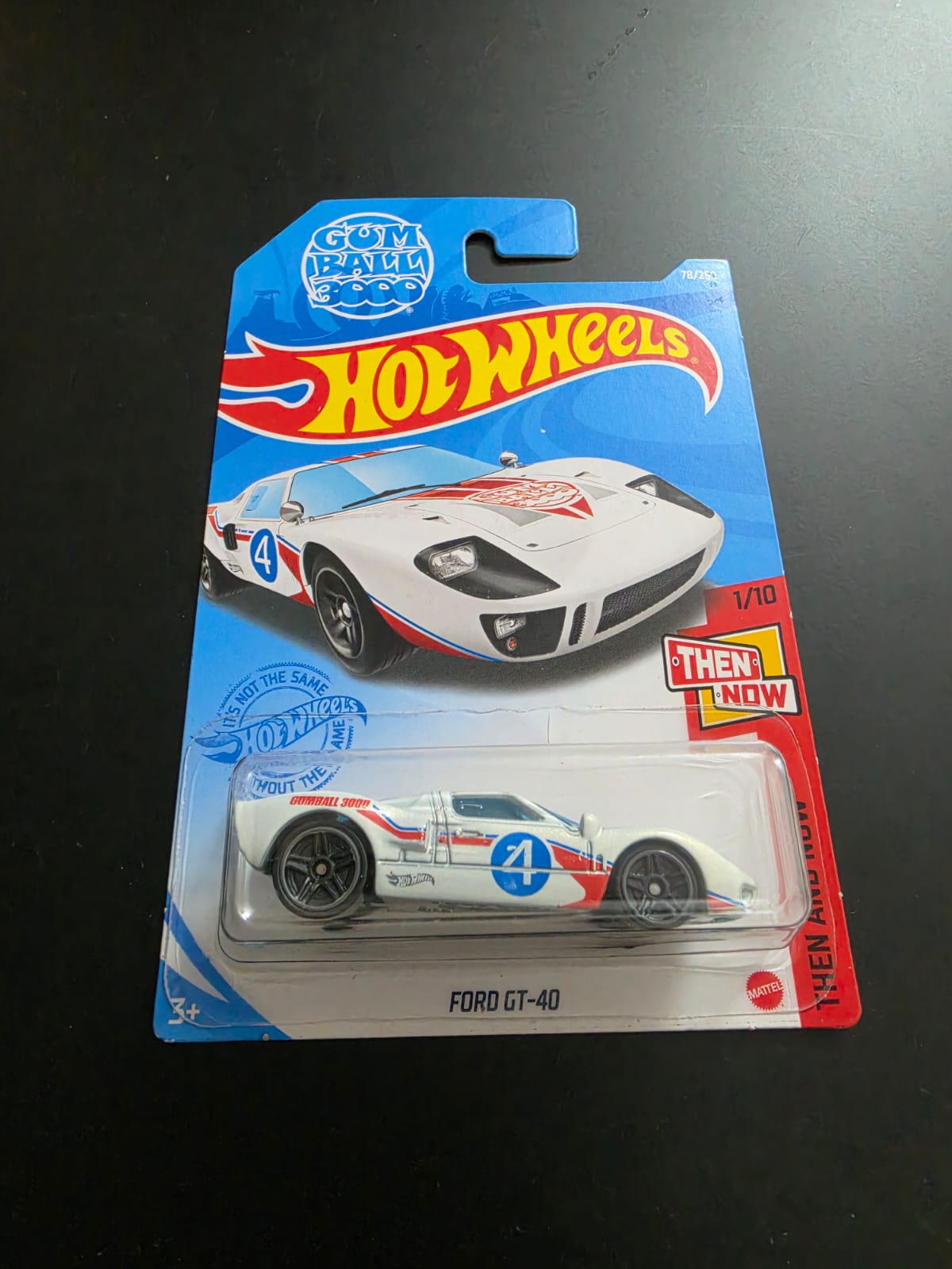 Hot Wheels Mainline : Ford GT-40 (Imported)