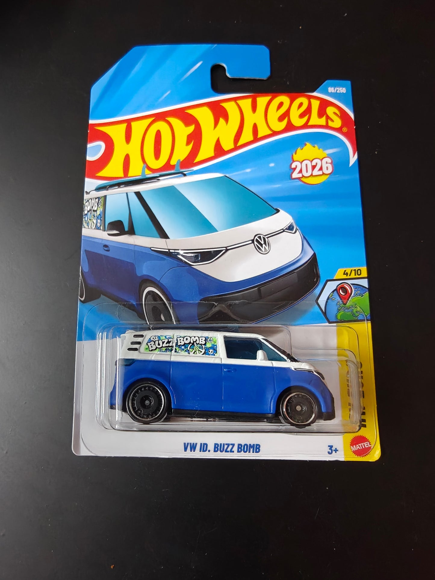 Hot Wheels Mainline H Case 2026: VW ID Buzz Bomb
