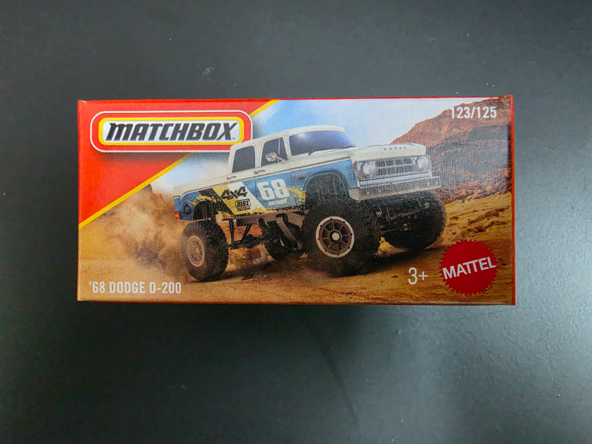 Matchbox Mainline Box edition 2026 : 68 Dodge D -200