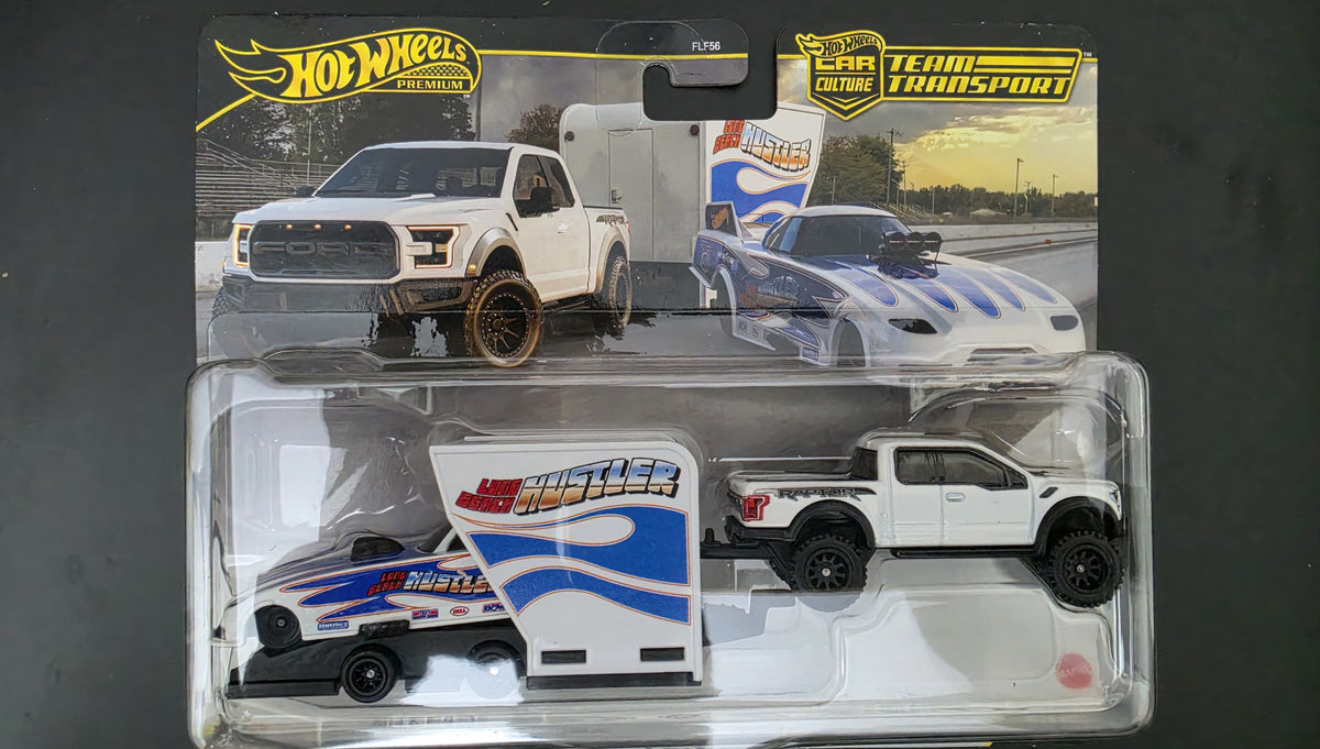 Hot Wheels Premium Team Transport 2026 | Full Set of 3 | Porsche 911 GT3 R (992)-Fleet Flyer | Rob'N Pinks - 17 Ford F-150 Raptor| 89 Porsche 944 Turbo- 2008 Porsche Cayenne |