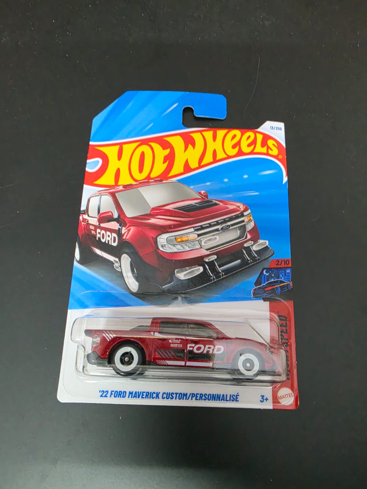 Hot Wheels Mainline A Case 2027 : 22 Ford Maverick Custom / Personnalise