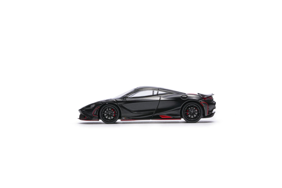Massdi 1:64 McLaren 765T Black - Zoomsters India