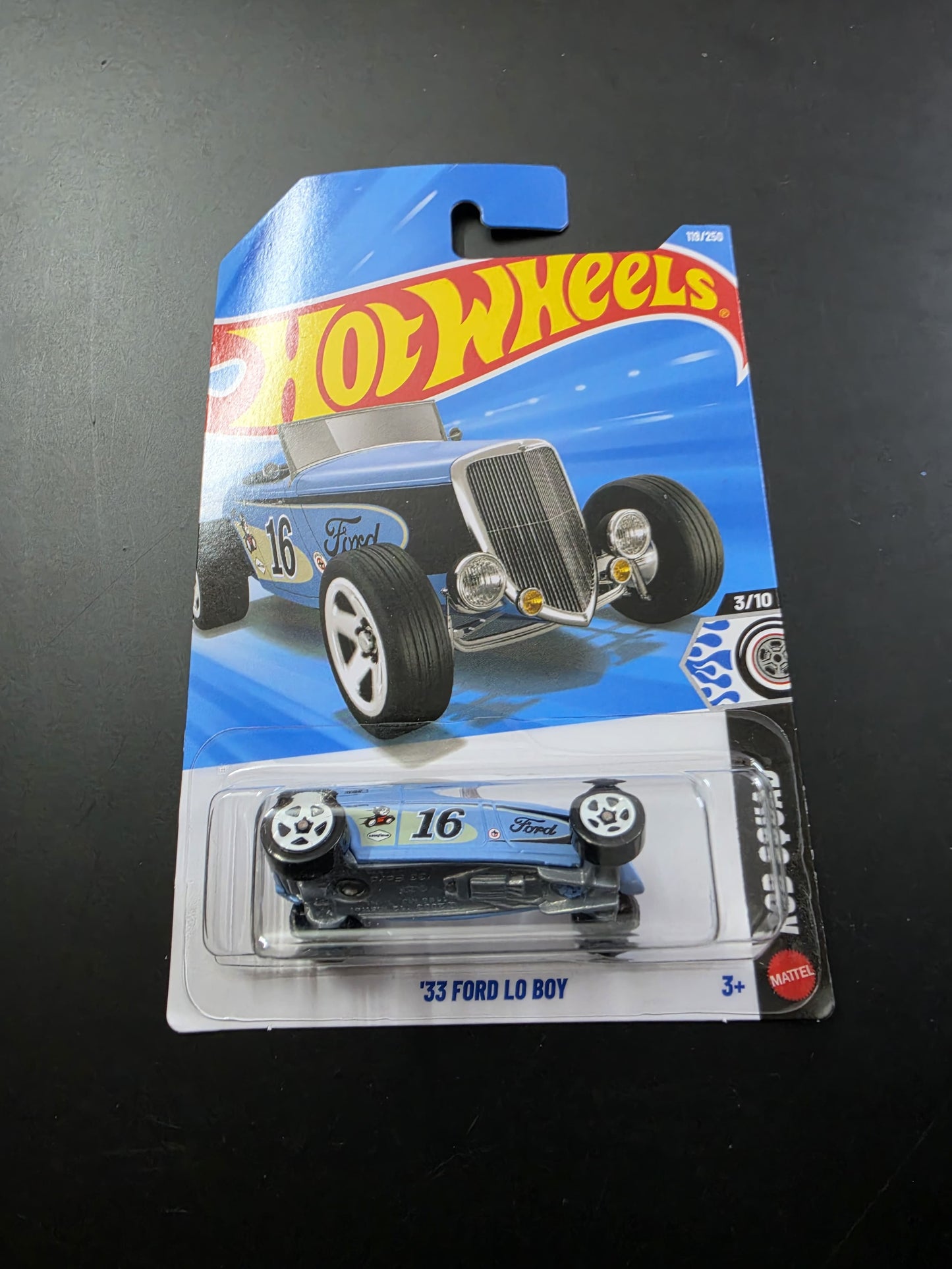 Hot Wheels Mainline G Case 2026: 33 Ford Lo Boy (Blue/Black)