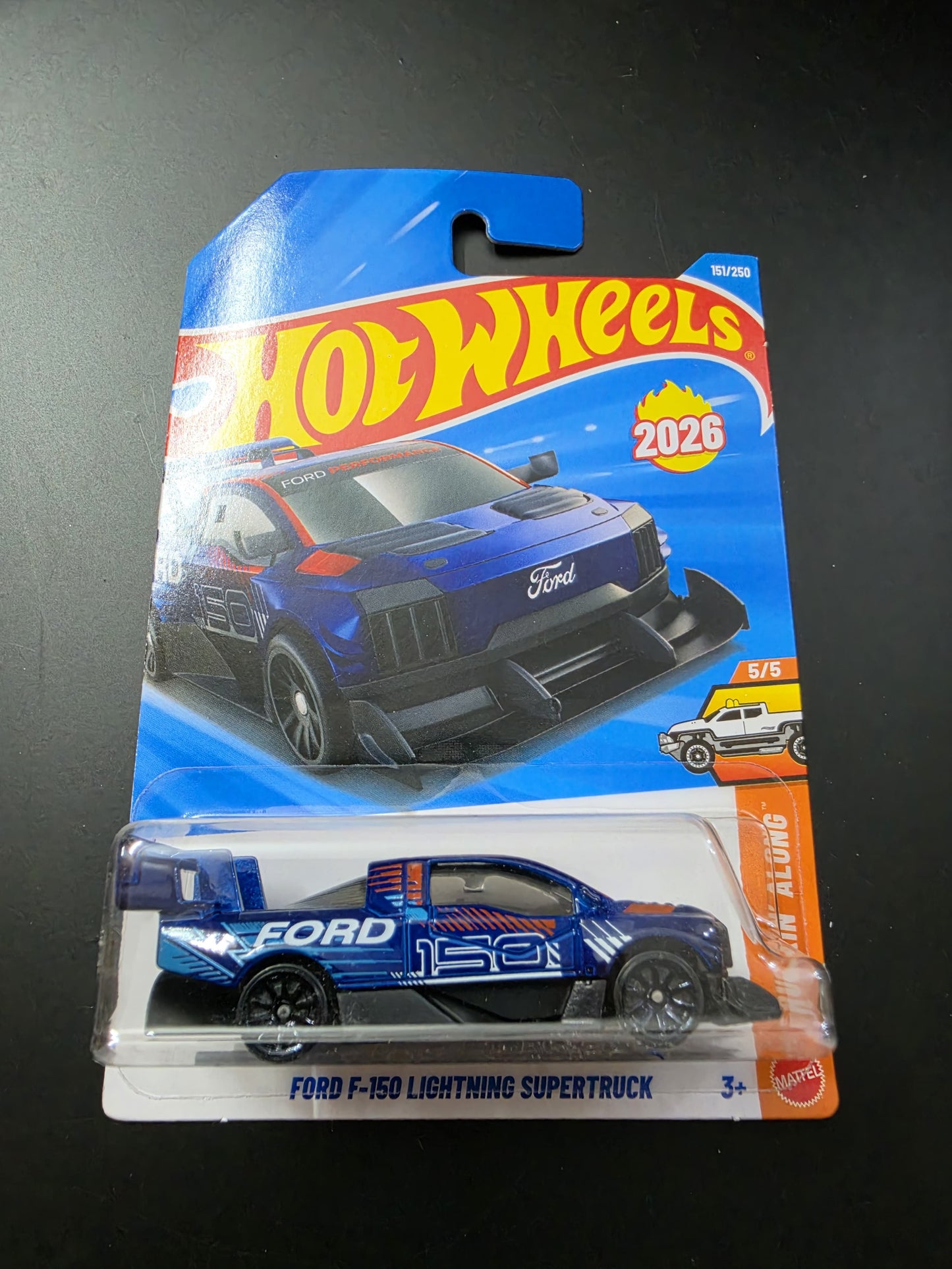 Hot Wheels Mainline G Case 2026: Ford F-150 Lightning SuperTruck