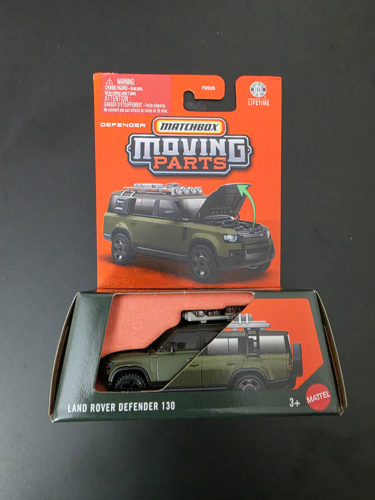Matchbox Moving Parts 2026 : Land Rover Defender 130