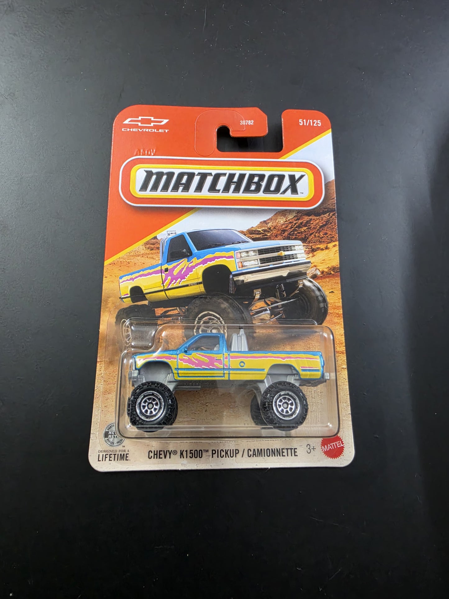Matchbox Blistor : Chevy K1500 Pickup / Cammionnette