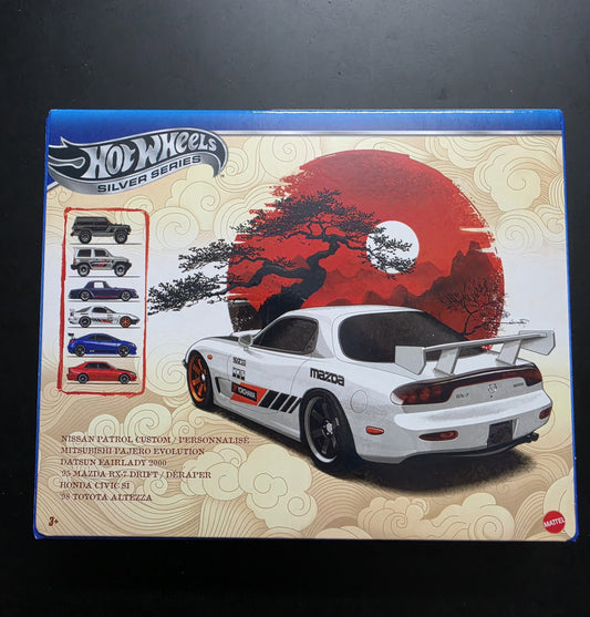 Hot Wheels Silver Series Japanese JDM box set