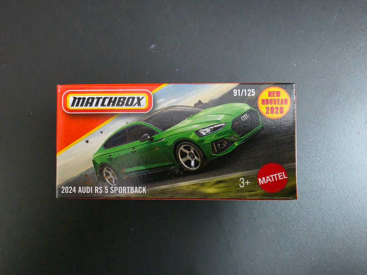 Matchbox Mainline Box edition 2026 : 2024 Audi RS 5 Sportback